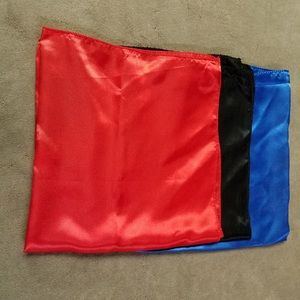 Neck Scarves Three (3) Appr. 20" squares NWOT